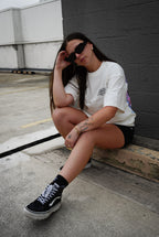 SPECTRE WHITE OVERSIZE TEE
