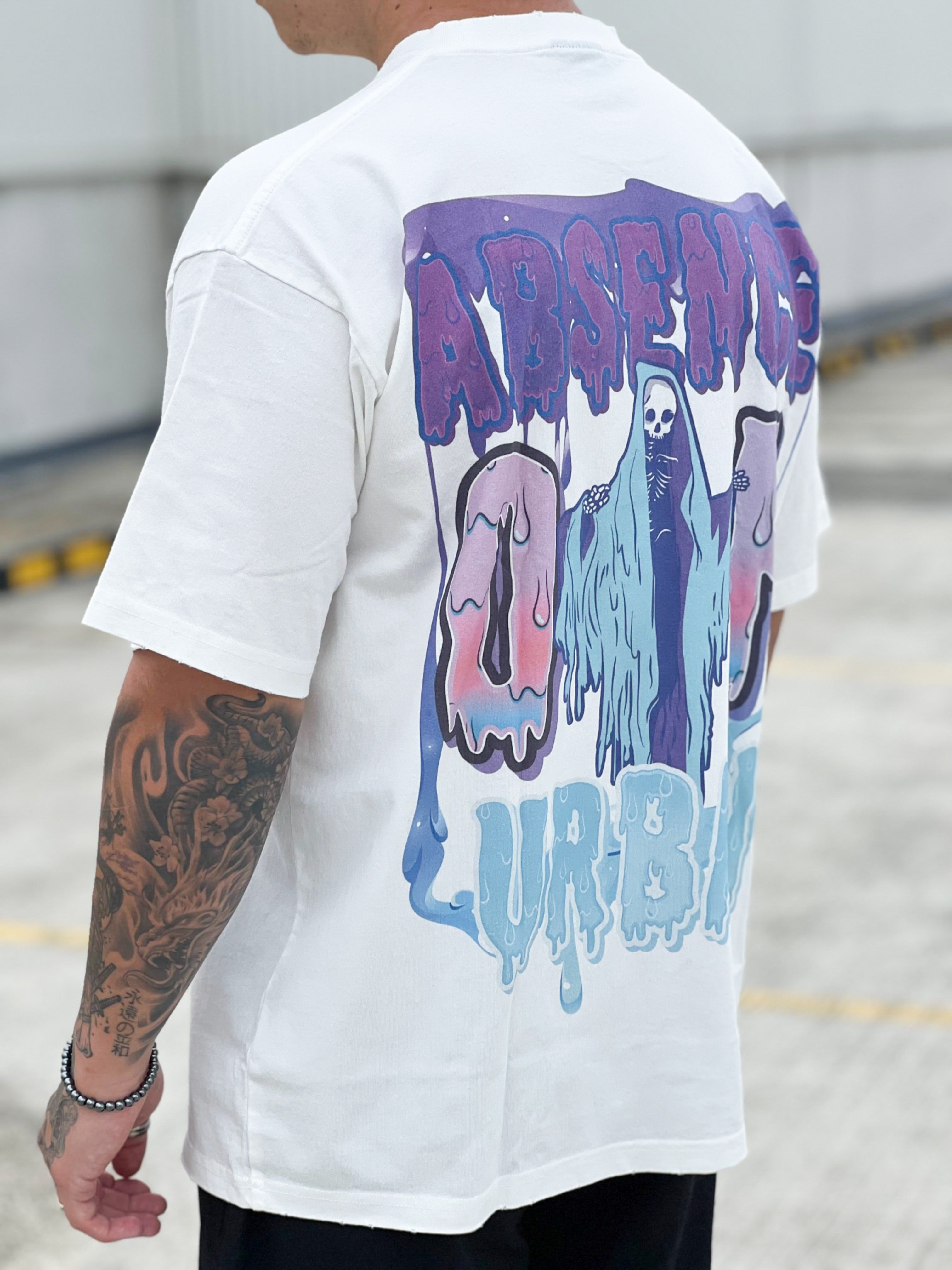 SPECTRE WHITE OVERSIZE TEE