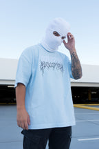 REVENGE BLUE OVERSIZE T-SHIRT