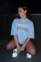 REVENGE BLUE OVERSIZE T-SHIRT